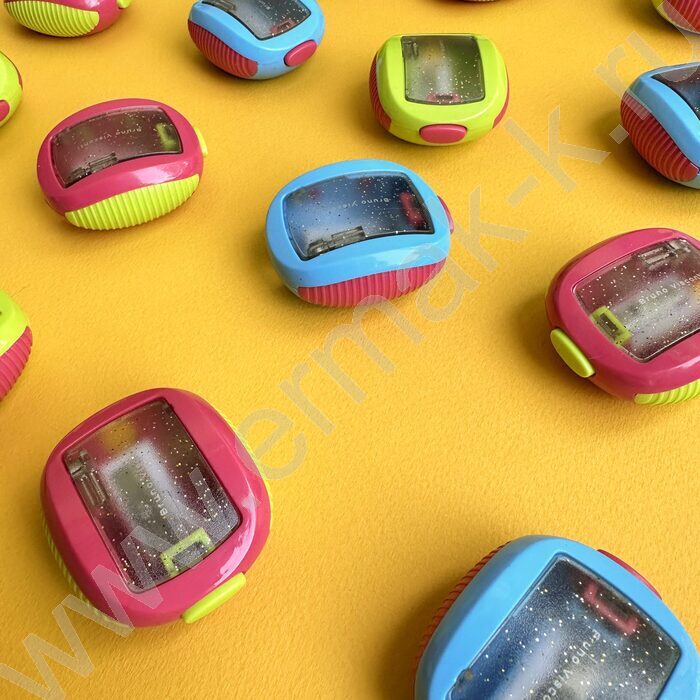 Точилка 1отв. пластик/с контейнером/ KIDS.Кошка с бантиком ассорти NEW | Фото 9