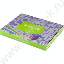 Точилка 2отв. пластик/с контейнером/ EASYSHARP.Лабиринт ассорти NEW | Фото 6