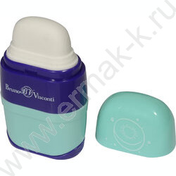 Точилка 2отв. пластик/с контейнером+ластик/ Фруктики ассорти NEW | Фото 3