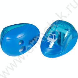 Точилка 1отв. пластик/с контейнером/ EASYSHARP.Космос ассорти NEW | Фото 3