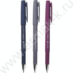 Ручка шар CityWrite.Original синяя 1мм /корпус SOFT TOUCH ассорти NEW | Фото 1