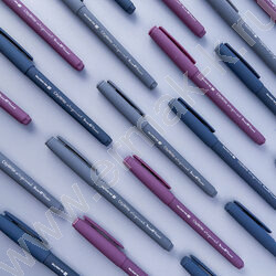 Ручка шар CityWrite.Original синяя 1мм /корпус SOFT TOUCH ассорти NEW | Фото 7