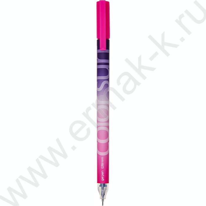 Ручка гелевая синяя 0,38мм "COLORSURF.BRIGHT" /корпус SOFT TOUCH NEW | Фото 1