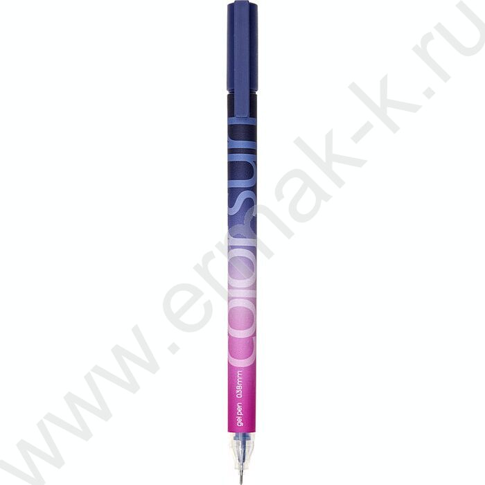 Ручка гелевая синяя 0,38мм "COLORSURF.BRIGHT" /корпус SOFT TOUCH NEW | Фото 2