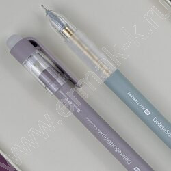 Ручка гелевая со стираемыми чернилами синяя 0,4мм DeleteSoftGrip. Morandi /корпус SOFT TOUCH асс NEW | Фото 9