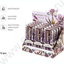 Ручка шар Mimiwrite.Flora.Ирисы синий 0,7мм /корпус SOFT TOUCH NEW | Фото 6