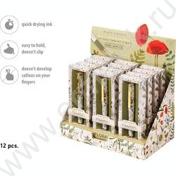 Ручка шар Mimiwrite.Flora.Луговые травы синий 0,7мм /корпус SOFT TOUCH NEW | Фото 6