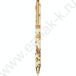 Ручка шар авт FAUNA.Бабочки /пл. SOFT TOUCH корп./  цвет чернил синий 0,38мм NEW | Фото 4