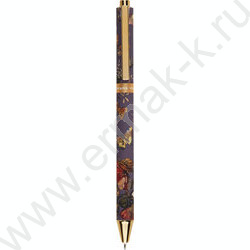 Ручка шар авт FAUNA.Бабочки /пл. SOFT TOUCH корп./  цвет чернил синий 0,38мм NEW | Фото 6