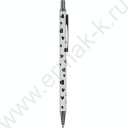 Ручка шар авт Felicita Сердечки /мет. корп./ футляр цвет чернил синий 0,7мм NEW | Фото 2