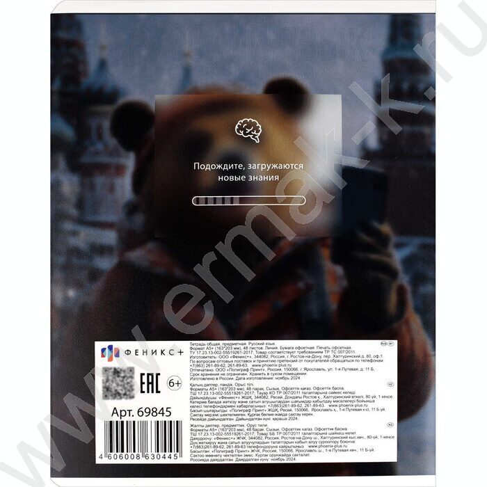 Тетрадь предметная 48л Набор 15шт "Селфи" /выборочный ТВИН-лак/ NEW | Фото 8