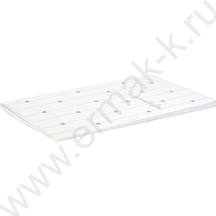 Блокнот  32л 120*185 "Сердечки на белом" /клетка, мат.лам., выб. УФ-лак, мягкий переплёт (2 скоб NEW | Фото 2