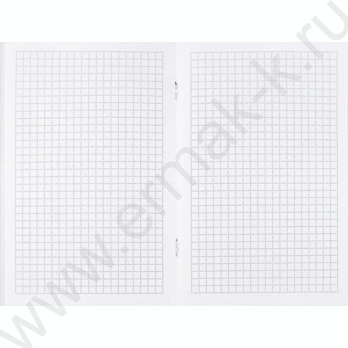 Блокнот  32л 120*185 "Цветочки-сердечки" /клетка, мат.лам., выб. УФ-лак, мягкий переплёт (2 скоб NEW | Фото 4