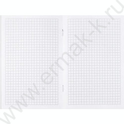 Блокнот  32л 120*185 "Бантики на розовом" /клетка, мат.лам., выб. УФ-лак, мягкий переплёт (2 ско NEW | Фото 4