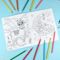 Раскраска 200*260 Любимая раскраска.Озорные зверята NEW | Фото 5