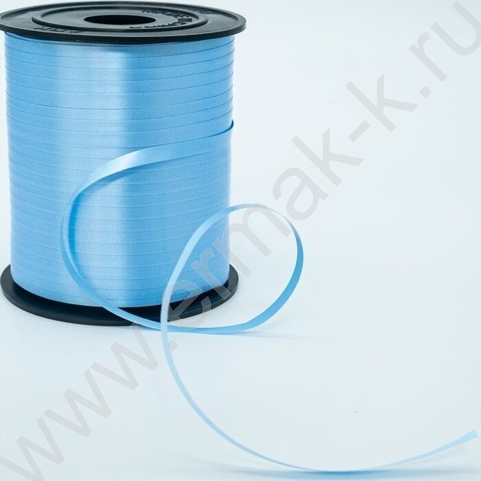 Лента полипроп. 0,5см*250ярд (240м), светло-голубая NEW | Фото 2