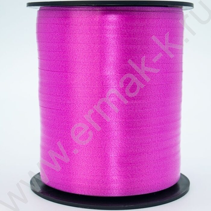 Лента полипроп. 0,5см*250ярд (240м), фуксия NEW | Фото 1