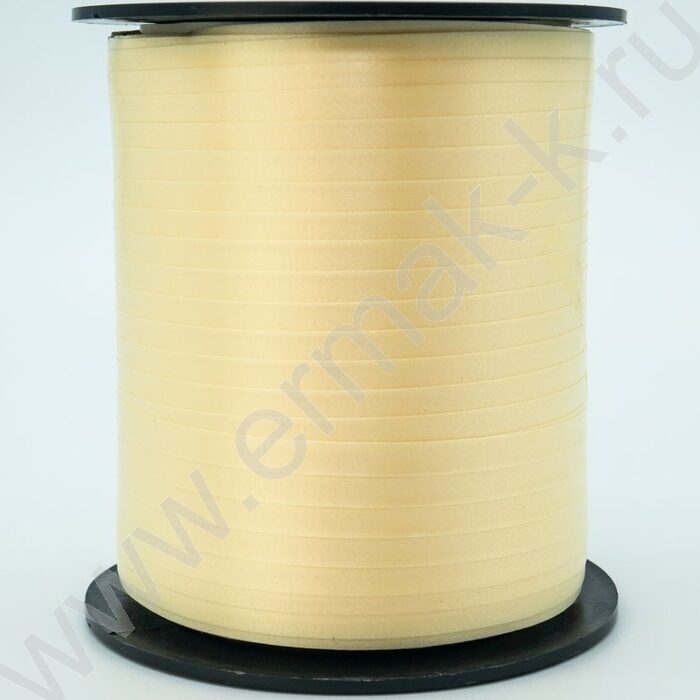 Лента полипроп. 0,5см*250ярд (240м), шампань NEW | Фото 1