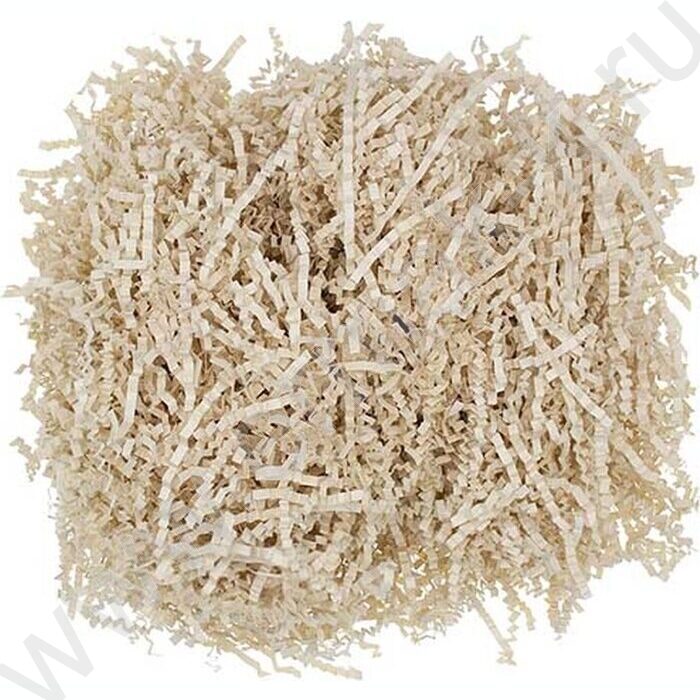 Бумажный наполнитель Белый ЭКО 50г ширина 3 мм NEW | Фото 1