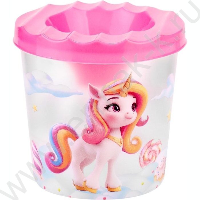 Стакан - непроливайка одинарный Единороги и сладости-1 NEW | Фото 1