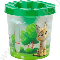 Стакан - непроливайка одинарный Забавные животные-16 NEW | Фото 2