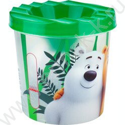 Стакан - непроливайка одинарный Забавные животные-18 NEW | Фото 2