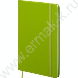 Ежедневник н/дат 21*14,5 80л материал-кожезаменитель,цветной /ассорти/,на резинке;блок к NEW | Фото 2