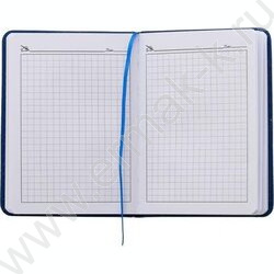 Ежедневник н/дат 14,5*10,5 80л материал-кожезаменитель,цветной /ассорти/,на резинке;блок к NEW | Фото 3