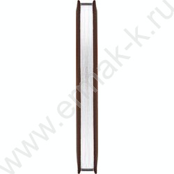 Ежедневник 2027г A5 168л "Major" коричневый /тв.обл. иск.кожа /2 ляссе /с серебристым срезом NEW | Фото 2