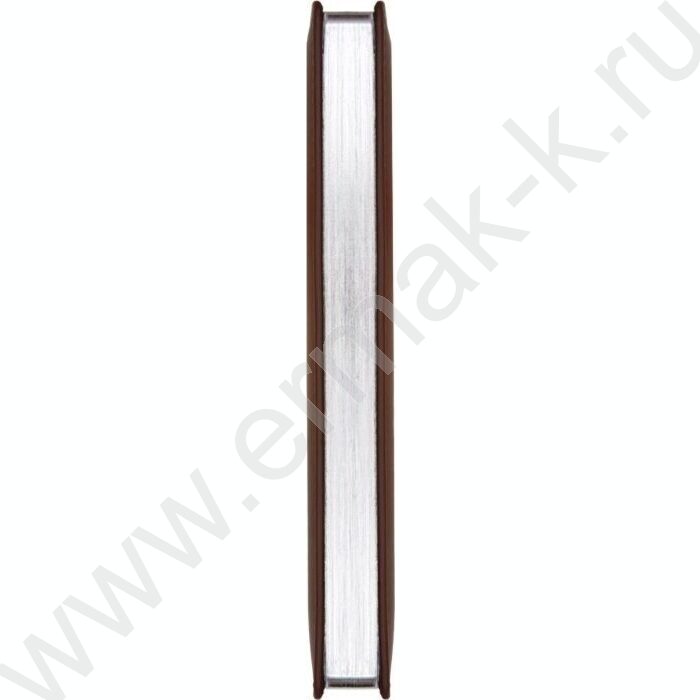 Ежедневник 2027г A5 168л "Major" коричневый /тв.обл. иск.кожа /2 ляссе /с серебристым срезом NEW | Фото 2