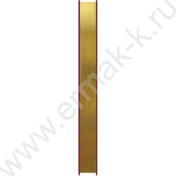 Ежедневник 2027г A5 168л "Wild" бордовый /тв.обл. иск.кожа /золотой срез /2 ляссе NEW | Фото 2