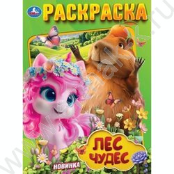 Раскраска А4 Лес чудес NEW | Фото 1