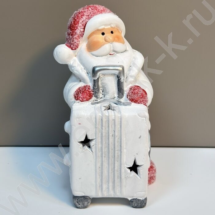 Новогодний сувенир "Новогодние персонажи с чемоданом" /ассорти NEW | Фото 2