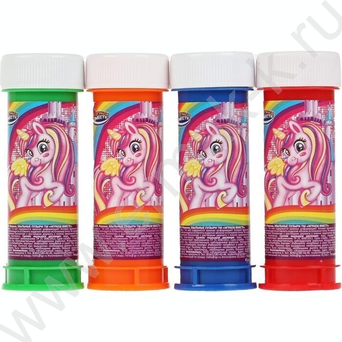 Мыльные пузыри 60мл "Единороги" NEW | Фото 1