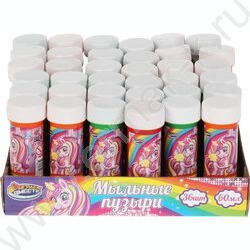 Мыльные пузыри 60мл "Единороги" NEW | Фото 4