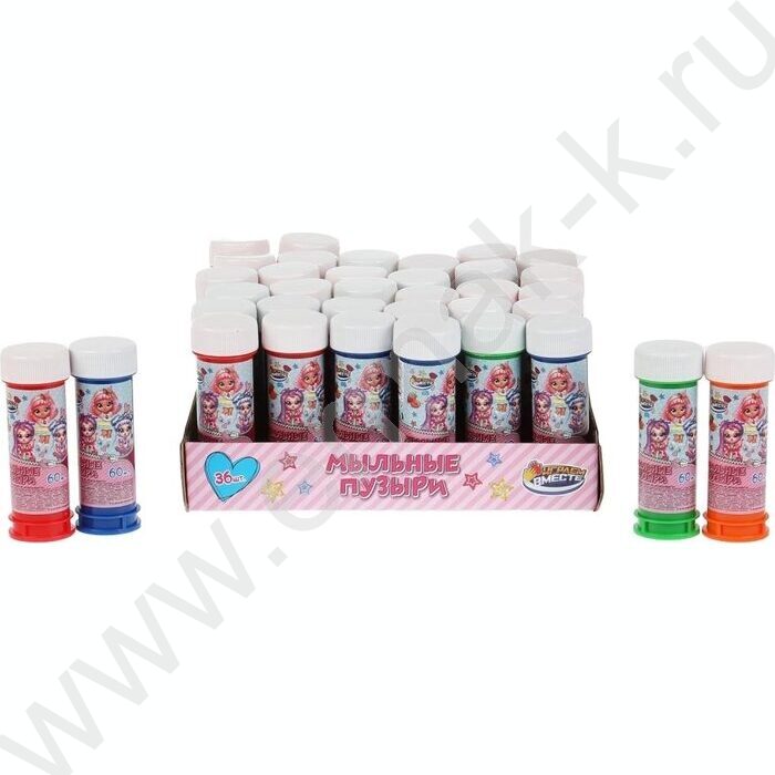 Мыльные пузыри 60мл "Куклы-модницы" NEW | Фото 5