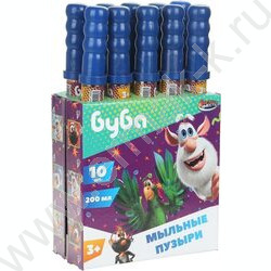 Мыльные пузыри 200мл "Буба"в колбе 38см NEW | Фото 4