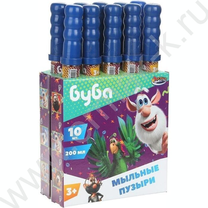 Мыльные пузыри 200мл "Буба"в колбе 38см NEW | Фото 4