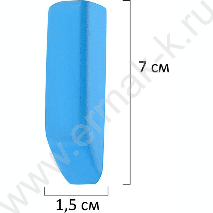 Мел цветной 18цв д/асфальта ведро, утолщенный NEW | Фото 5