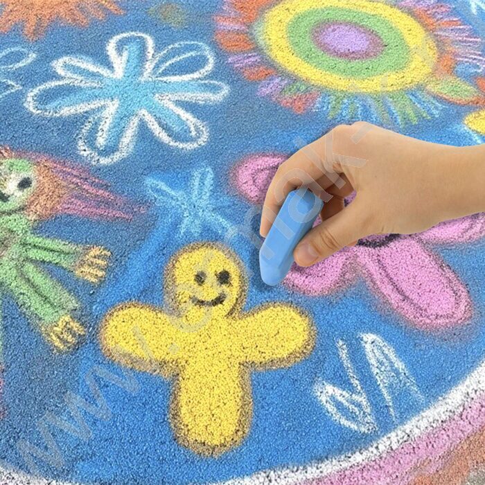 Мел цветной 18цв д/асфальта ведро, утолщенный NEW | Фото 6