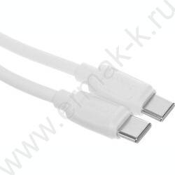 Кабель X115 52001 USB Type-C (m)-USB Type-C (m) 1м /белый NEW | Фото 1