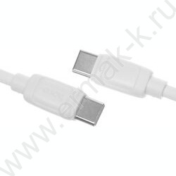 Кабель X115 52001 USB Type-C (m)-USB Type-C (m) 1м /белый NEW | Фото 3