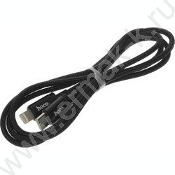 Кабель X89 Wind iP USB Type-C (m)-Lightning (m) 1м /черный NEW | Фото 6