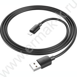 Кабель X96 Hyper iP USB (m)-Lightning (m) 1м /черный NEW | Фото 6