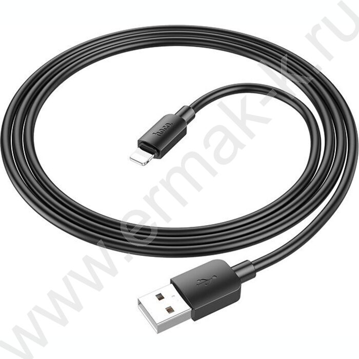 Кабель X96 Hyper iP USB (m)-Lightning (m) 1м /черный NEW | Фото 6