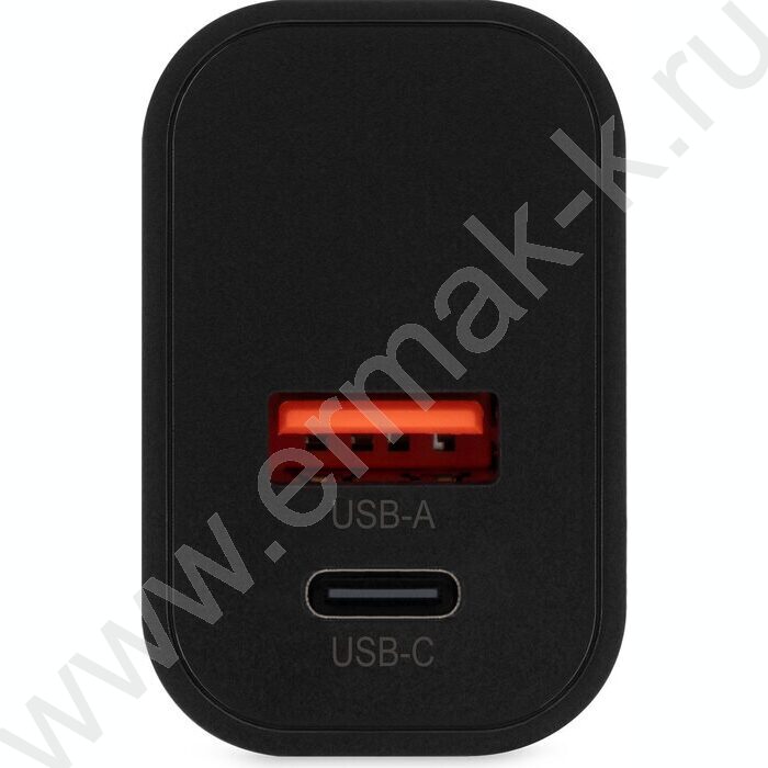 Сетевое зар./устр. BUWD1 20W 3A (PD+QC) USB-C/USB-A универсальное /черный NEW | Фото 7