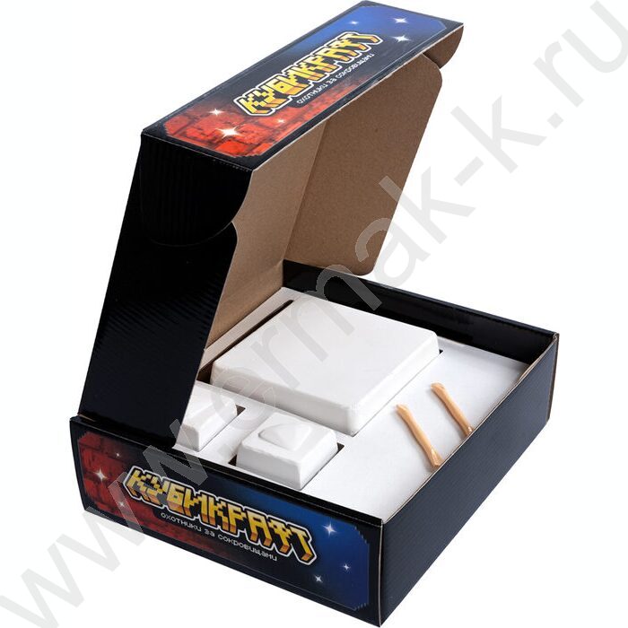 Набор д/творчества Раскопки "Кубикрафт.Охотники за сокровищами" NEW | Фото 3