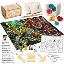 Набор д/творчества Раскопки "Кубикрафт.Охотники за сокровищами" NEW | Фото 4