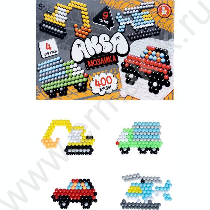 Набор д/творчества Аквамозаика Для мальчиков 400 эл NEW | Фото 2