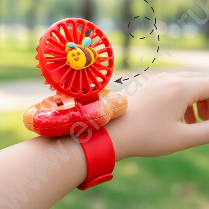 Вентилятор ручной Браслет (USB) свет7*6*3.8см NEW | Фото 4